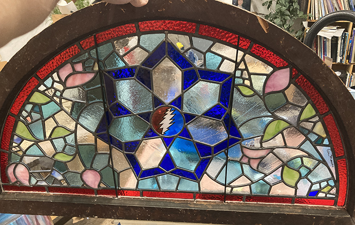 Grateful Dead Stained Glass