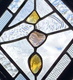 Fractured Jewels Leaded Glass closeup